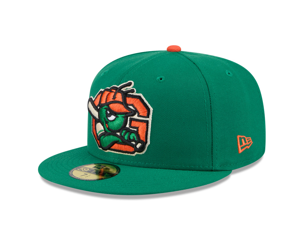 New Era 59Fifty On Field Home Cap – Greensboro Grasshoppers