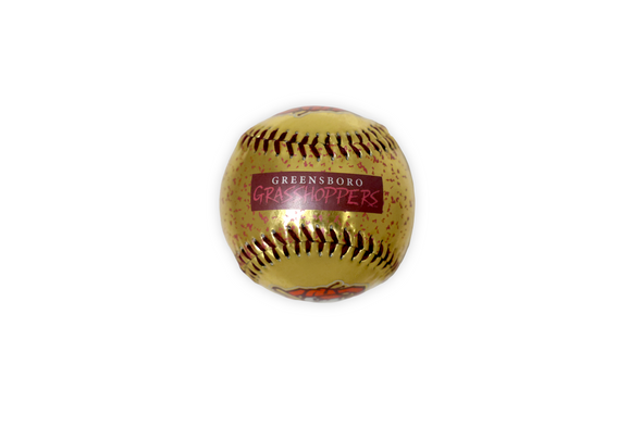Rawlings Metallic Gold Glo Up Baseball