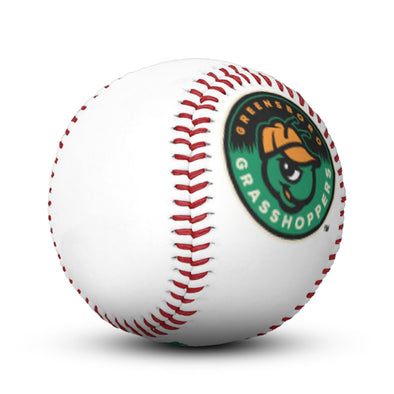 White Baseball With Logo