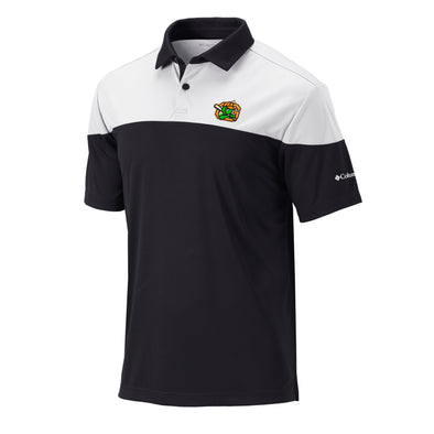 Columbia Black/White Best Ball Polo