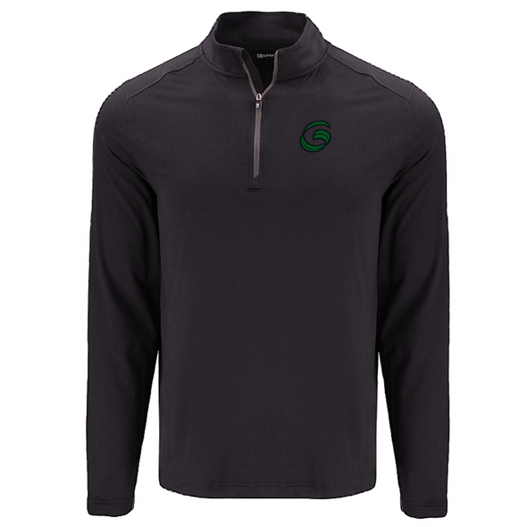 Cutter & Buck Black Coastline 1/4 Zip
